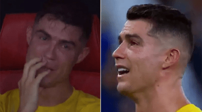 কিংস কাপের শিরোপা হারিয়ে কান্নায় ভেঙে পড়লেন রোনালদো