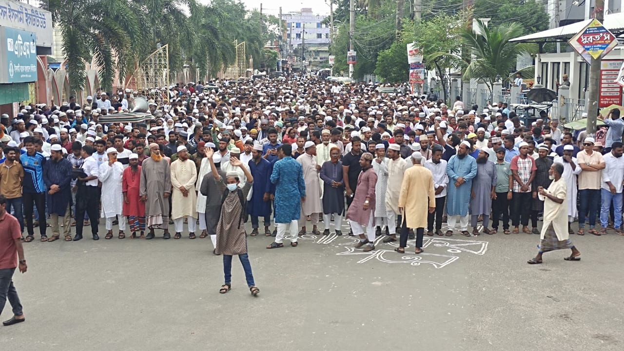 যশোরে জামায়াতের শোকরানা নফল নামাজ আদায় শান্তি শৃংখলা বজায় রাখার আহবান