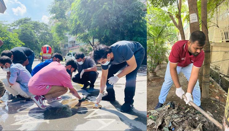 নর্থ সাউথ বিশ্ববিদ্যালয়ের শিক্ষার্থীদের পরিচ্ছন্নতার কর্মসূচি